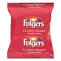 Folgers Classic Roast Coffee Fraction Packs, 5.4 oz, 30/Carton (44108)