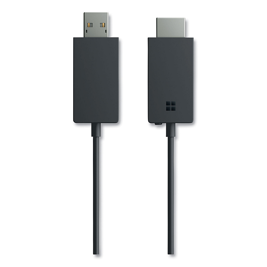 Microsoft Wireless Display Adapter v2, HDMI; USB, 23 ft Range, Black (P3Q00001)