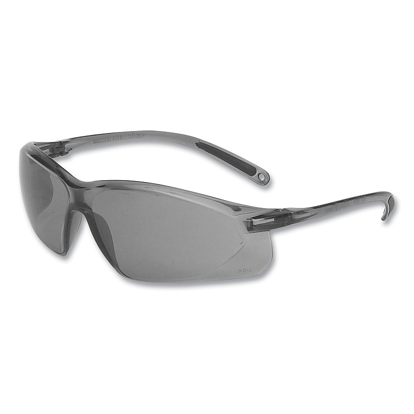 Uvex A700 Series Protective Eyewear, Scratch-Resistant, Gray Frame, TSR Gray Lens (A701)
