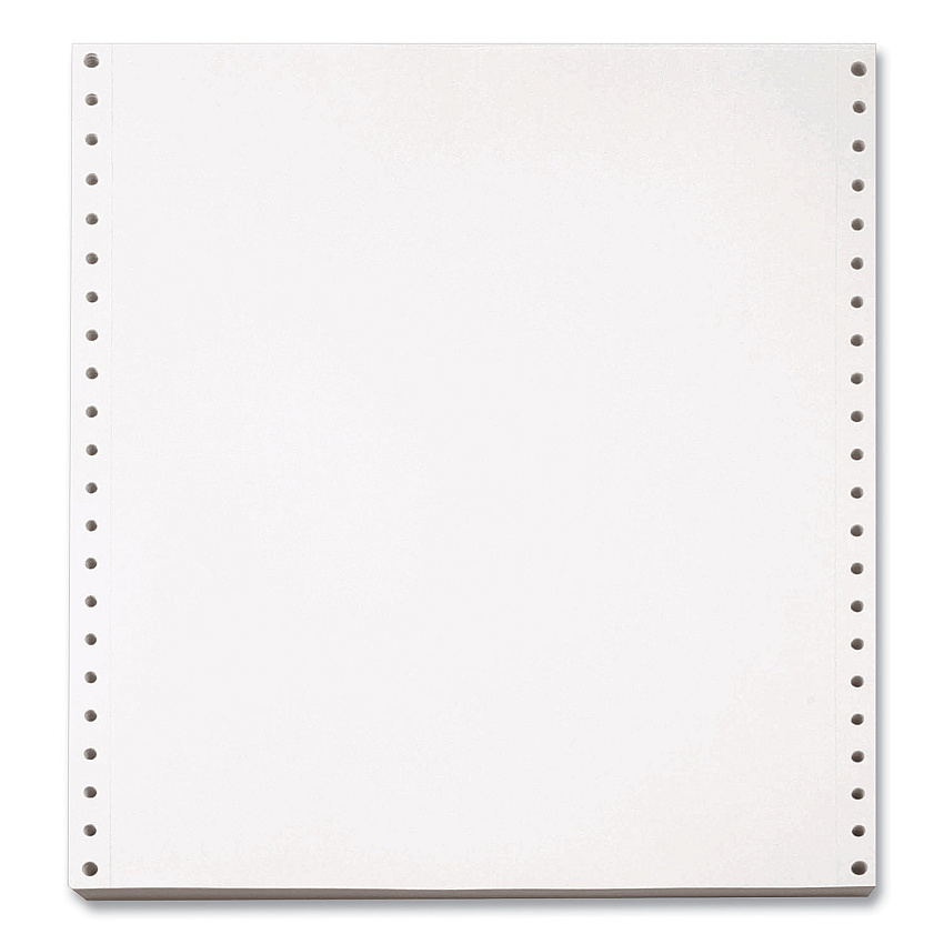 Willamette Computer Printout Paper, 1-Part, 20 lb Bond Weight, 9.5 x 11, White, 2,700/Carton (951027)