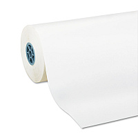 Pacon Kraft Paper Roll, 40 lb Wrapping Weight, 24" x 1,000 ft, White (5624)