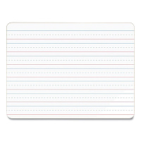 U Brands Double-Sided Dry Erase Lap Board, 12 x 9, White Surface, 10/Pack (483U0001)
