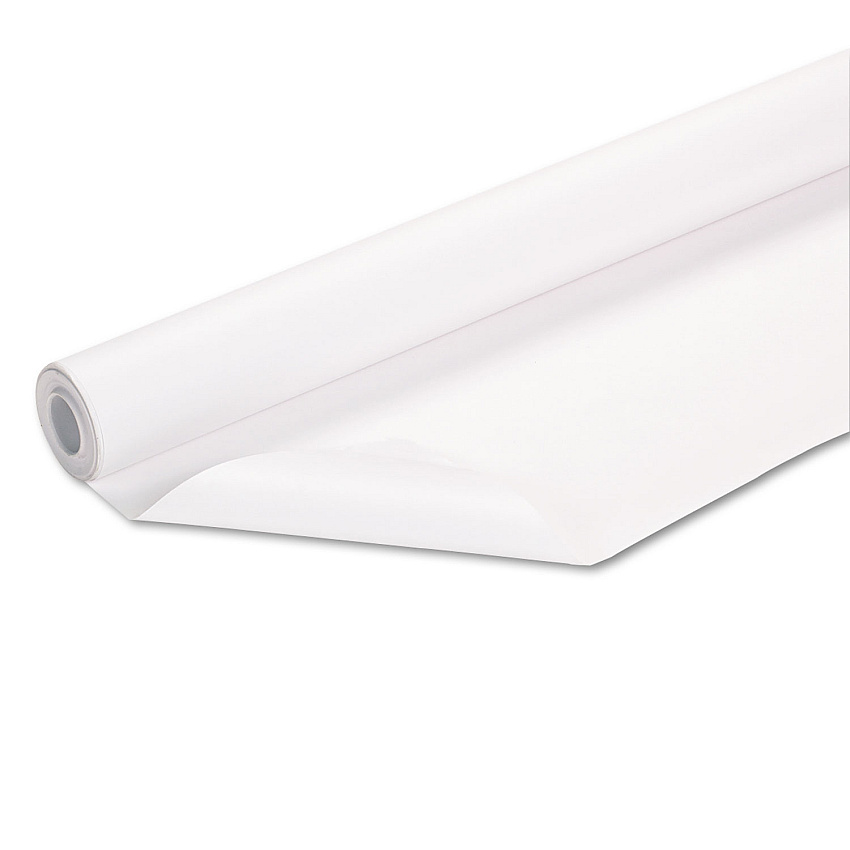 Pacon Fadeless Paper Roll, 50 lb Bond Weight, 48" x 50 ft, White (57015)