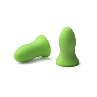 Moldex Meteors Uncorded Reusable Earplugs, Nrr 33, Green, One Size - Box Of 200 (6870)