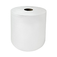 Shopworks W600 Series Wiper, Hydroknit, White, 12x12, Medium Duty, Roll, 1100/rl - 1 Roll (644955)