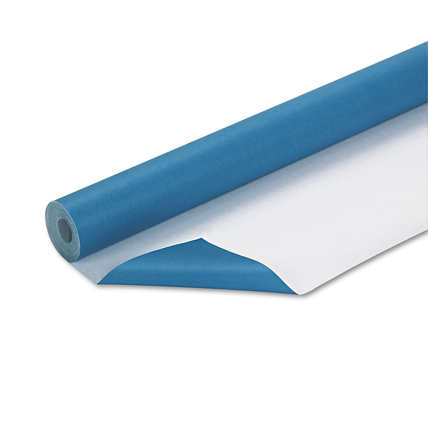 Pacon Fadeless Paper Roll, 50 lb Bond Weight, 48" x 50 ft, Rich Blue (57185)