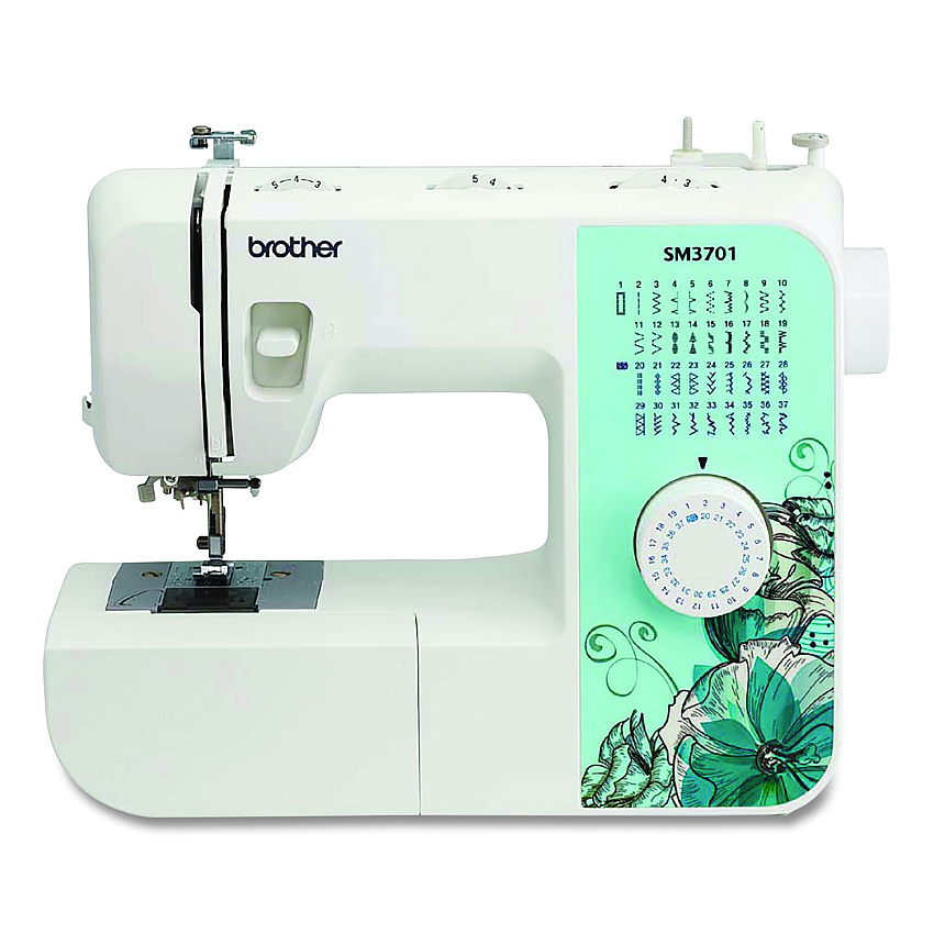 Brother SM3701 Sewing Machine, 37-Stitches, 12 x 5.8 x 15.3