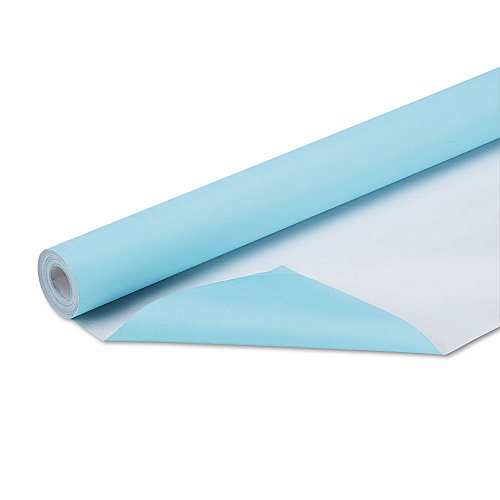 Pacon Fadeless Paper Roll, 50 lb Bond Weight, 48" x 50 ft, Lite Blue (57215)