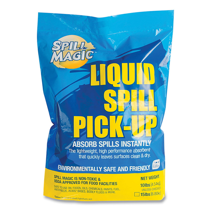 Spill Magic Sorbent, 15 lbs Bag (97115)