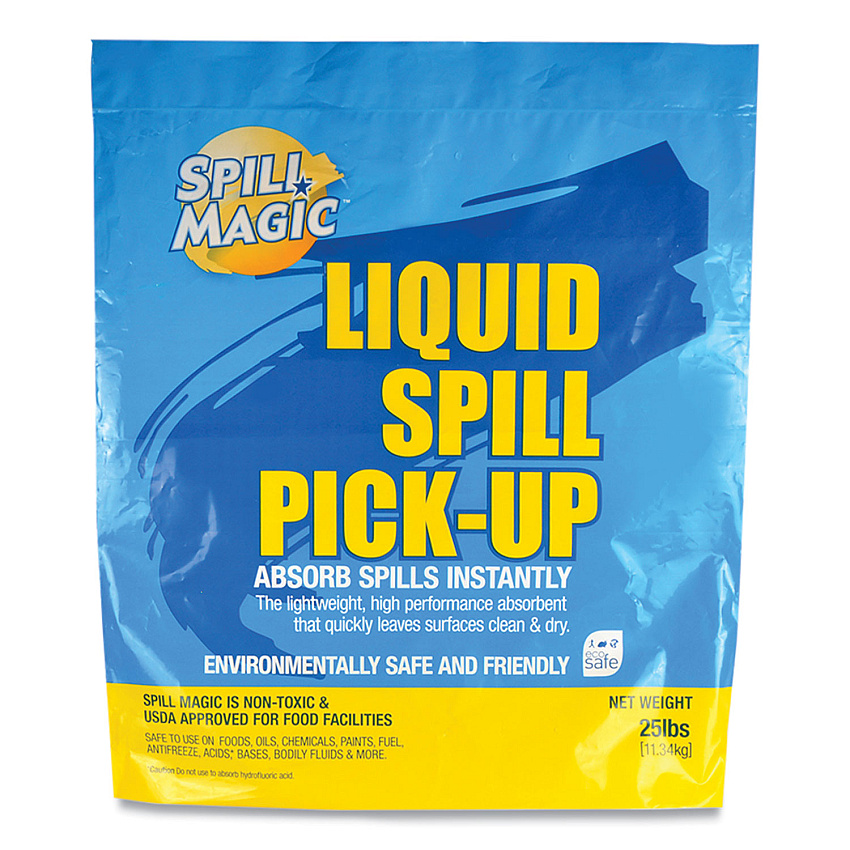 Spill Magic Sorbent, 33 qt, 25 lbs Bag (97125)