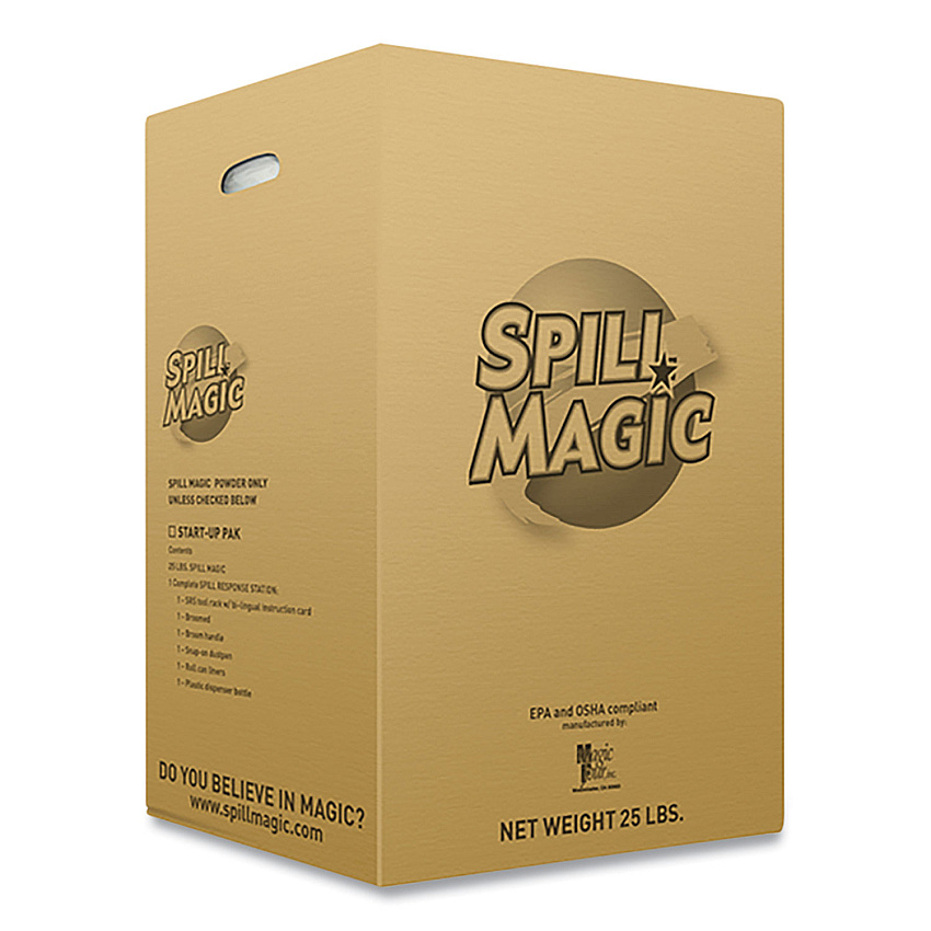 Spill Magic Sorbent, 25 lbs Box (SM103)