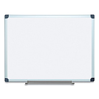 MasterVision Porcelain Value Dry Erase Board, 36 x 48, White Surface, Silver Aluminum Frame (CR0801170MV)
