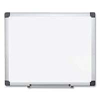 MasterVision Porcelain Value Dry Erase Board, 48 x 96, White Surface, Silver Aluminum Frame (CR1501170MV)