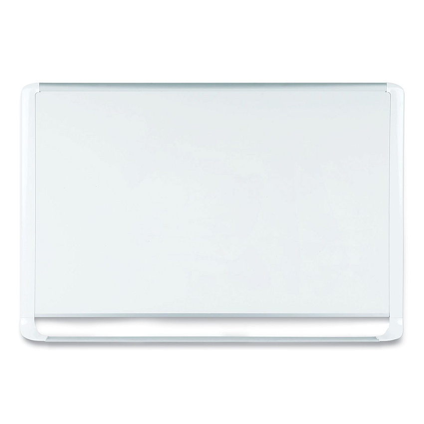 MasterVision Gold Ultra Magnetic Dry Erase Boards, 36 x 24, White Surface, White Aluminum Frame (MVI030205)
