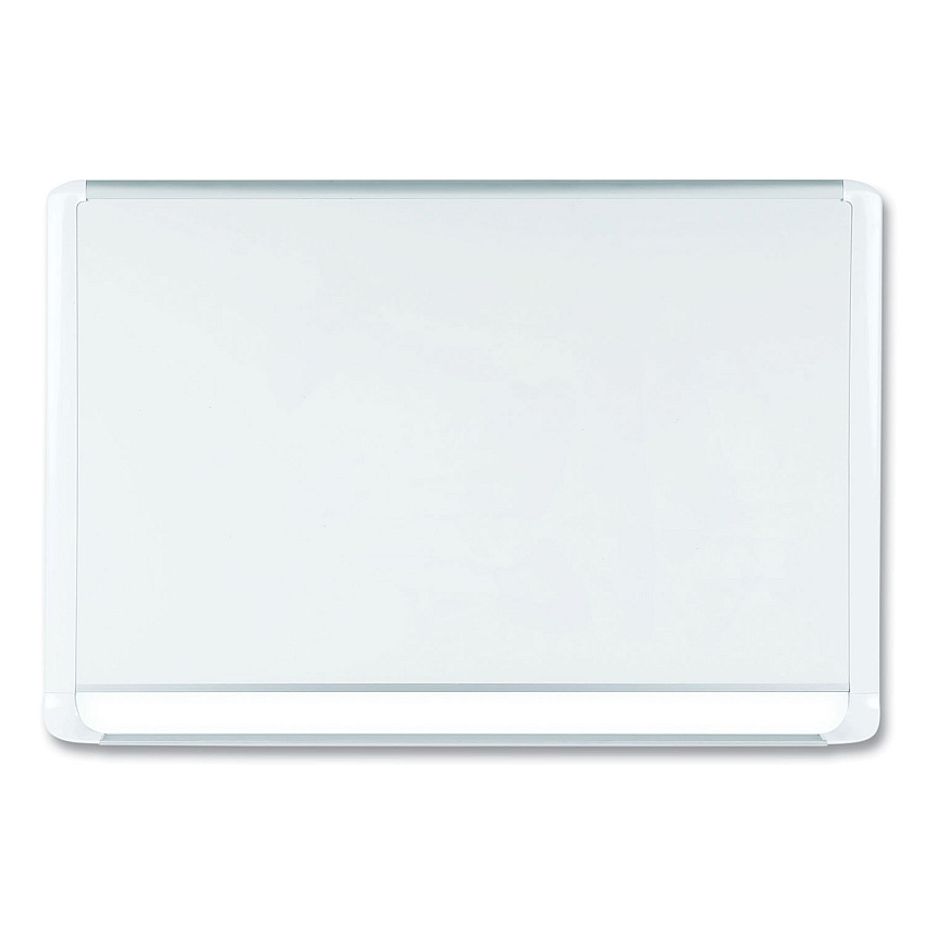 MasterVision Gold Ultra Magnetic Dry Erase Boards, 48 x 36, White Surface, White Aluminum Frame (MVI050205)