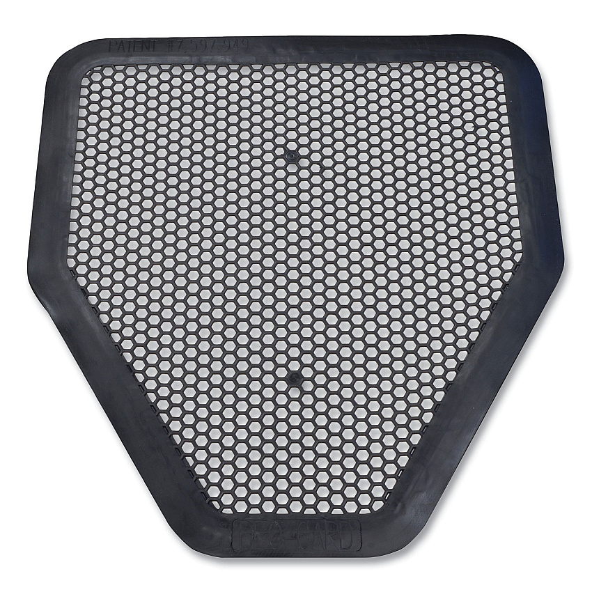 Big-D Deo-Gard Disposable Urinal Mat, Charcoal, Mountain Air, 17.5 x 20.5, 6/Carton (6668)
