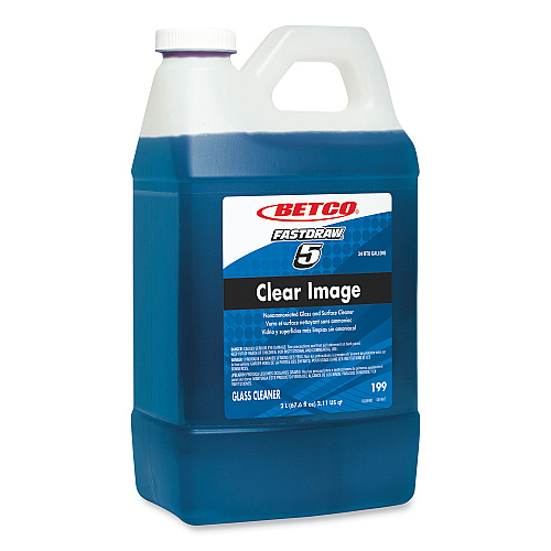 Betco Clear Image Glass and Surface Cleaner, Rain Fresh Scent, 67.6 oz Bottle, 4/Carton (1994700)