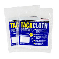Tack Cloth, 100% Polyester, White, 8.5"x18", Flat - Box Of 25 (RB418)