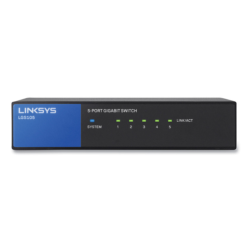 Linksys Business Desktop Gigabit Switch, 5 Ports (LGS105)