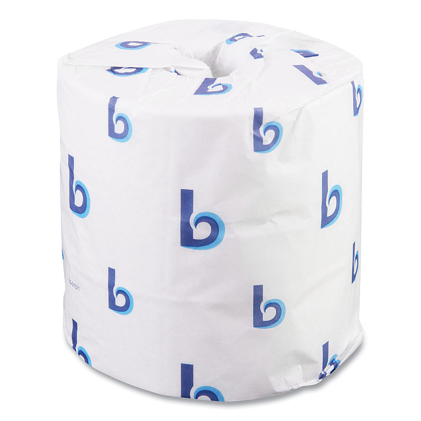 Boardwalk&reg; Standard Toilet Paper, 2-Ply, 500 Sheets, 96 Rolls (BWK6155B)
