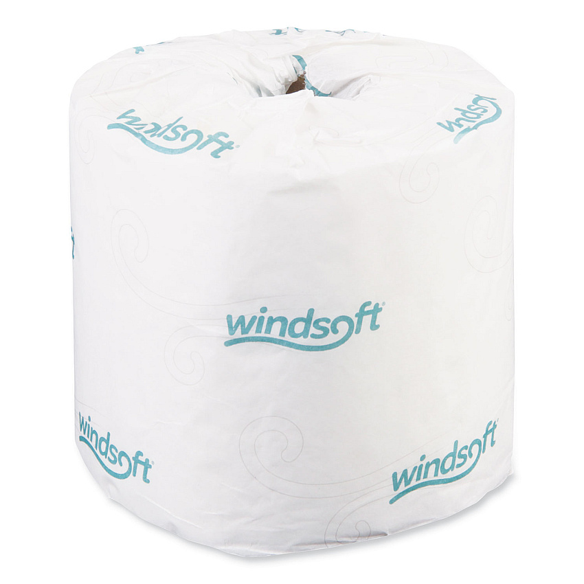 Windsoft&reg; Standard Toilet Paper, 2-Ply, 400 Sheets, 24 Rolls (WIN2400)