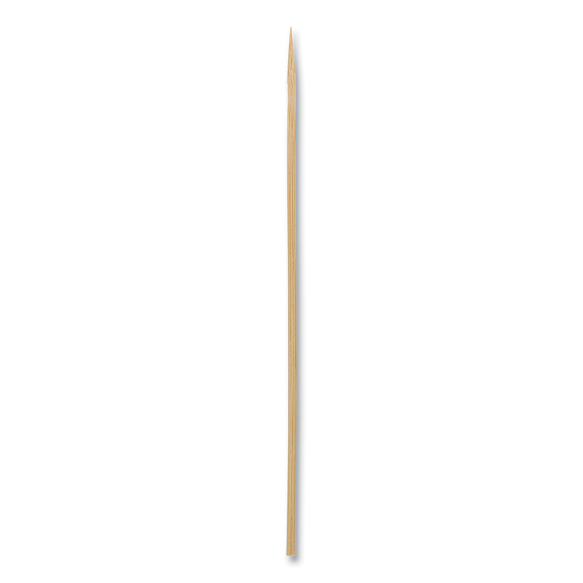 AmerCareRoyal Bamboo Skewers, Paper, 6", Natural, 100/Pack (R806)