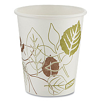 Dixie Pathways Paper Hot Cups, 10 oz, 50 Sleeve, 20 Sleeves/Carton (2340PATH)