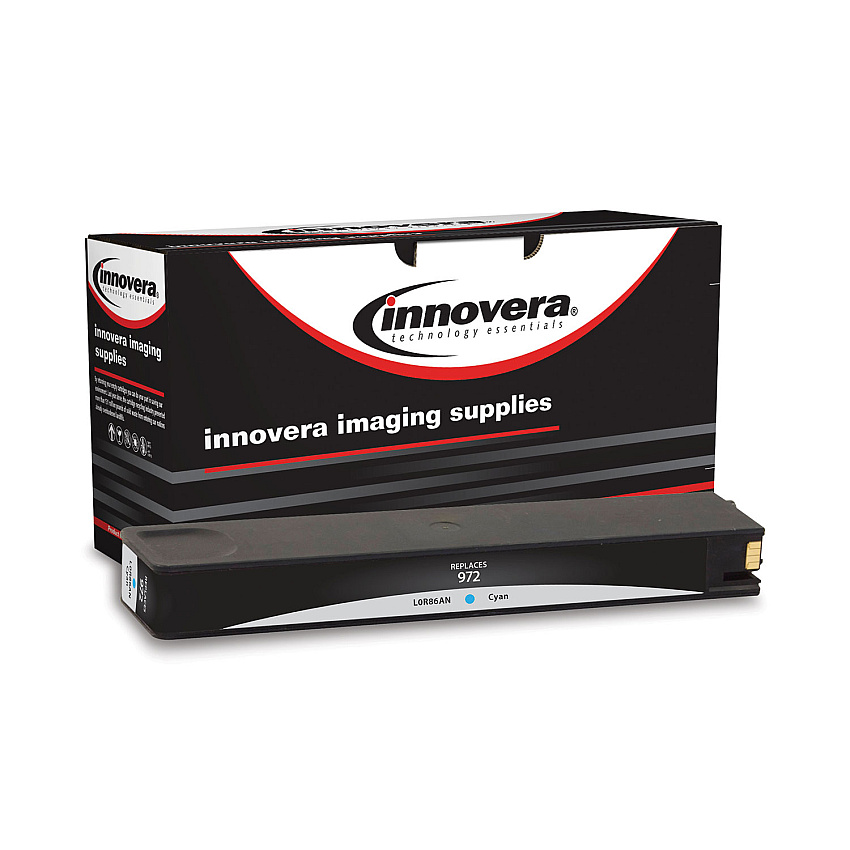 Innovera Remanufactured Cyan Ink, Replacement for 972 (IVRL0R86AN), 3,000 Page-Yield
