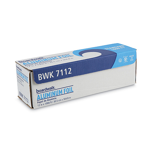 Boardwalk&reg; Extra Standard Aluminum Foil Roll, 12"x 1000 ft, 1 Roll (BWK7112)