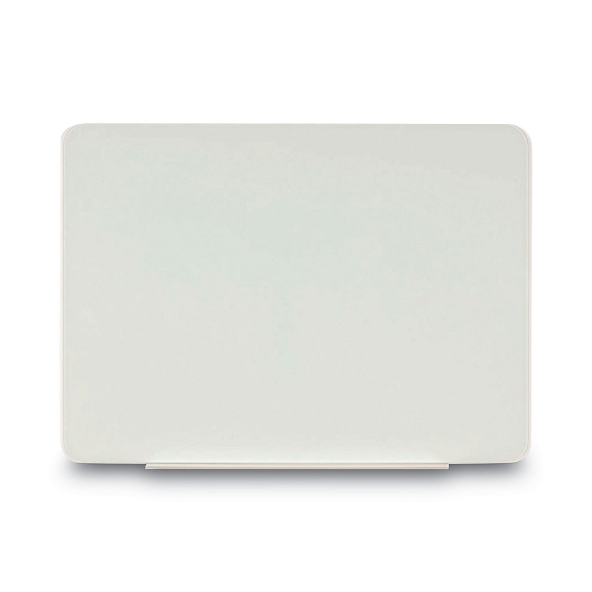 MasterVision Magnetic Glass Dry Erase Board, 60 x 48, Opaque White Surface (GL110101)
