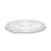 WNA Caterline Pack n' Serve Plastic Lids, Flat Lid, 10