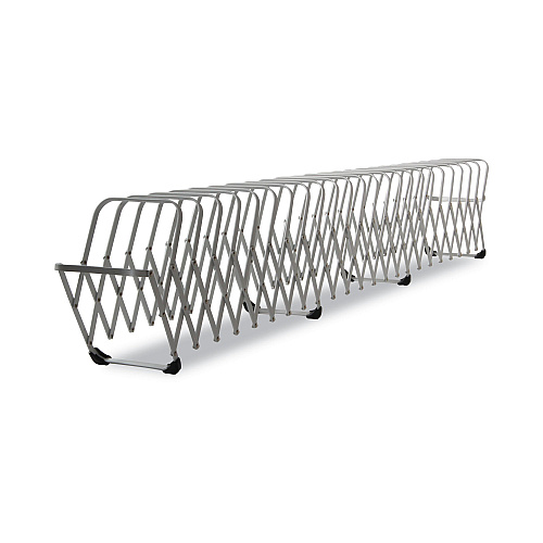 LEE Flexifile Expandable Collator to Organizer, 24 Sections, Letter to Legal Size Files, 6.5" x 10.25" x 10.5", Silver (14124)