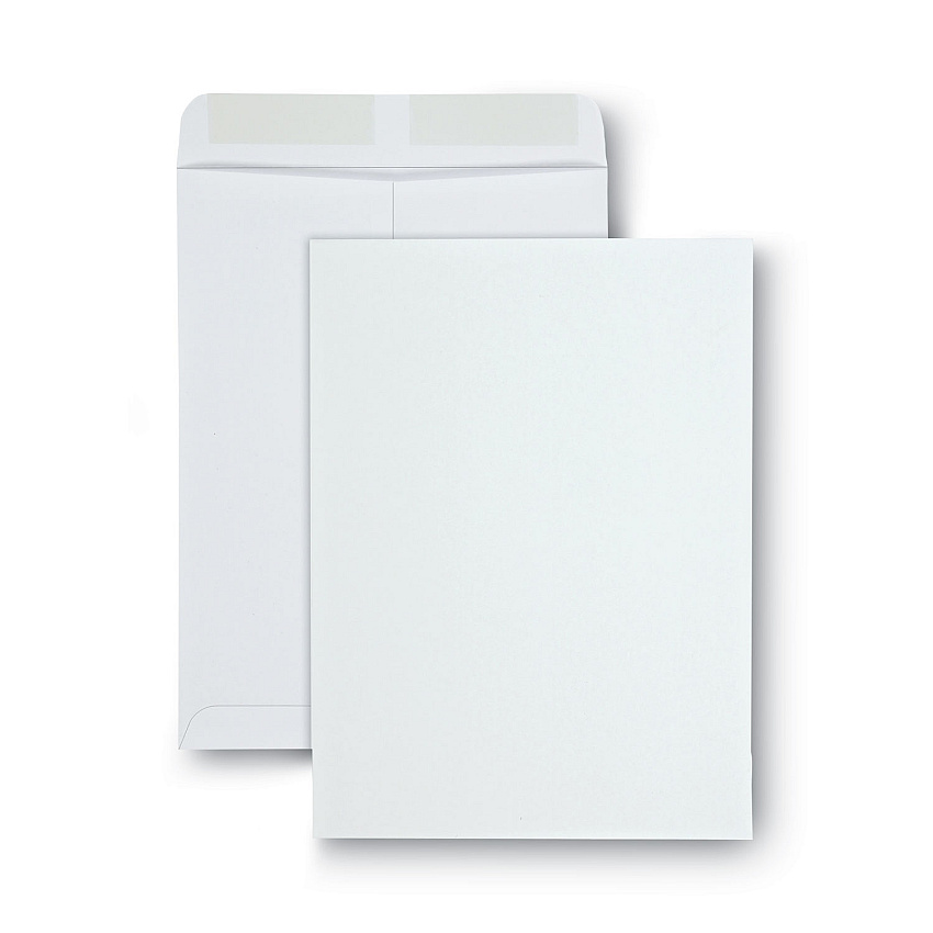 Universal Catalog Envelope, 28 lb Bond Weight Paper, #10 1/2, Square Flap, Gummed Closure, 9 x 12, White, 100/Box (UNV44103)