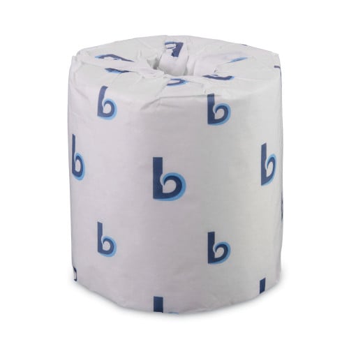 Boardwalk BWK6150 Standard Toilet Paper, 500 Sheets, 96 Rolls