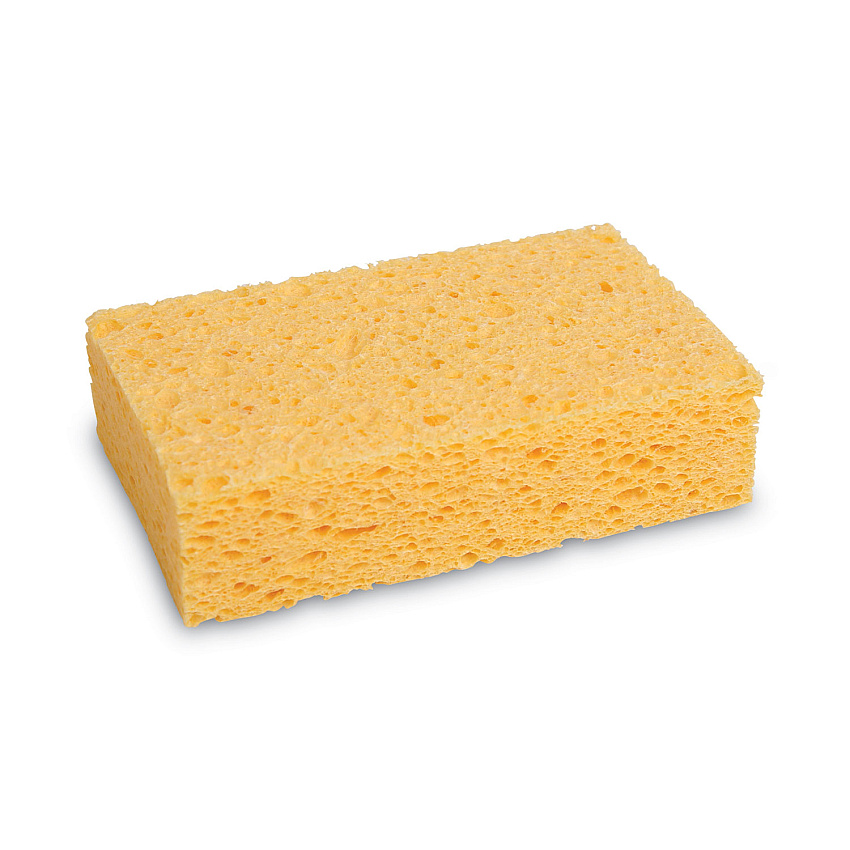 Boardwalk&reg; Medium Cellulose Sponge, 3 2/3 x 6 2/25", Yellow (BWKCS2)