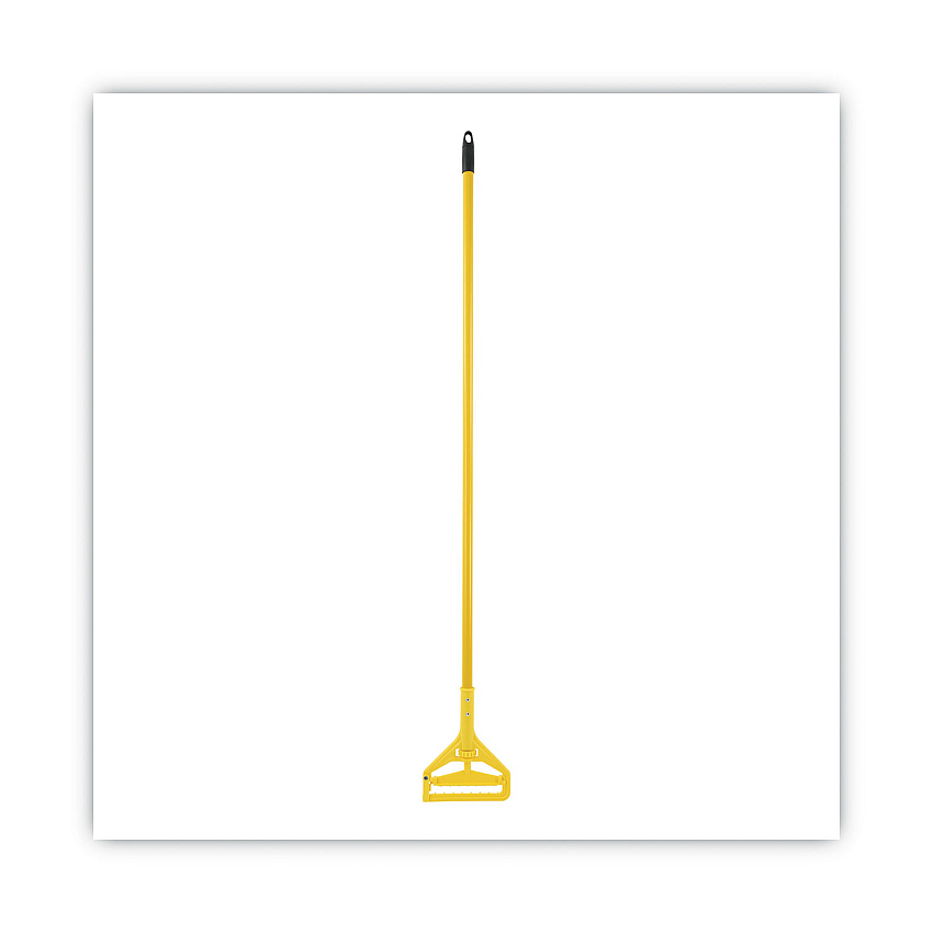 Boardwalk&reg; Side-Latch Plastic Mop Head Handle, 60" Aluminum Handle (BWK620)