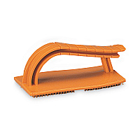 3M Standard Abrasives Easy Hand Pad Holder, 3.38 x 5.75, Orange (827000)