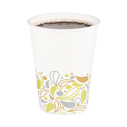 Boardwalk BWKDEER12HCUP Deerfield Printed 12 oz Paper Hot Cups, 1000 Cups