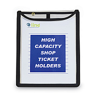 C-Line High Capacity, Shop Ticket Holders, Stitched, 150 Sheets, 9 x 12 x 1, 15/Box (39912)