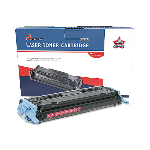 AbilityOne 7510016962221 Remanufactured Q6003A (124A) Toner, 2,000 Page-Yield, Magenta