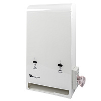 Evogen No-touch Dual Vendor, Free Vend, White Abs, 26.5"x14"x6.125", 1 Each (EVNT3-W)