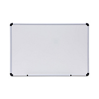 Universal Modern Melamine Dry Erase Board with Aluminum Frame, 36 x 24, White Surface (UNV43723)