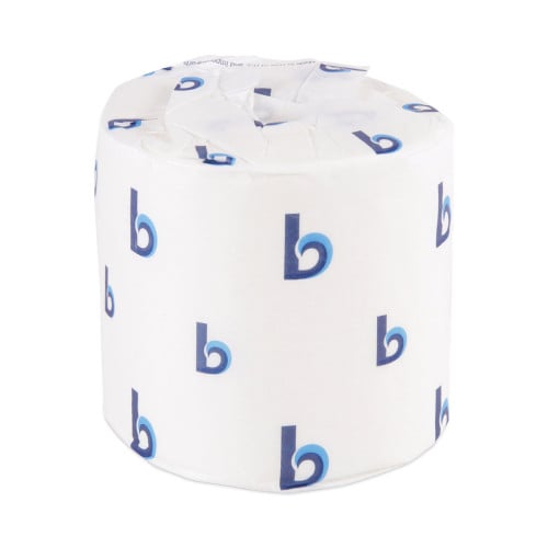 Boardwalk BWK6170B 1-Ply Toilet Paper, Septic Safe, 96 Rolls