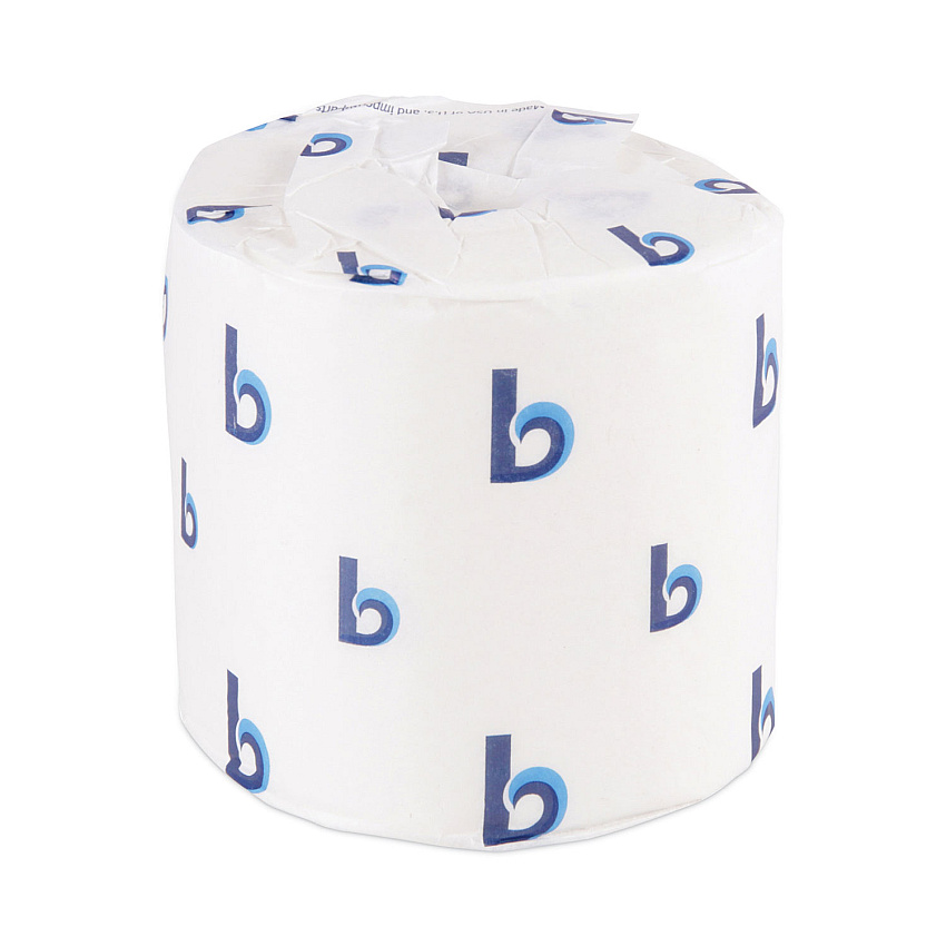 Boardwalk&reg; Standard Toilet Paper, 1-ply, 1,000 Sheets, 96 Rolls (BWK6170B)