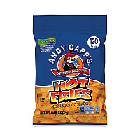 Andy Capps Hot Fries, Spicy Hot, 0.85 oz Bag, 72/Carton (20900465)