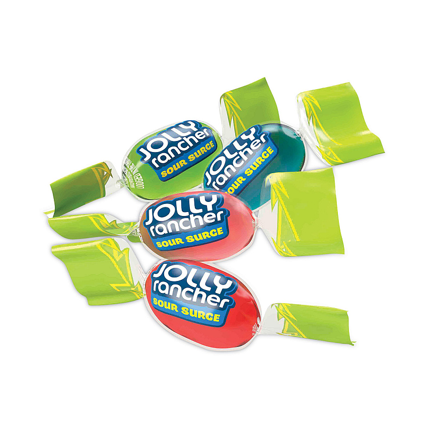 Jolly Rancher Sour Surge Hard Candy Assortment, Assorted Flavors, 13 oz Pouches, 4 Count, Delivered in 1-4 Business Days (24600327)