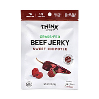 Think Jerky Sweet Chipotle Beef Jerky, 1 oz Pouch, 12/Pack (22000985)