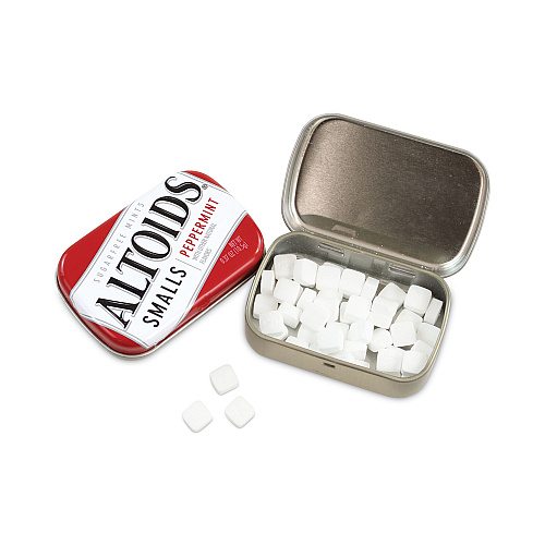 Altoids Smalls Sugar Free Mints, Peppermint, 0.37 oz, 9 Tins/Pack (20900486)