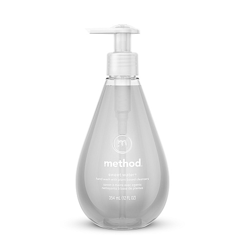 Method&reg; Gel Hand Wash, Sweet Water Scent, 12 oz. Pump Bottle 6 Bottles (00034CT)