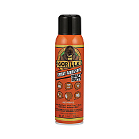 Gorilla Spray Adhesive, 14 oz, Dries Clear (6301502)